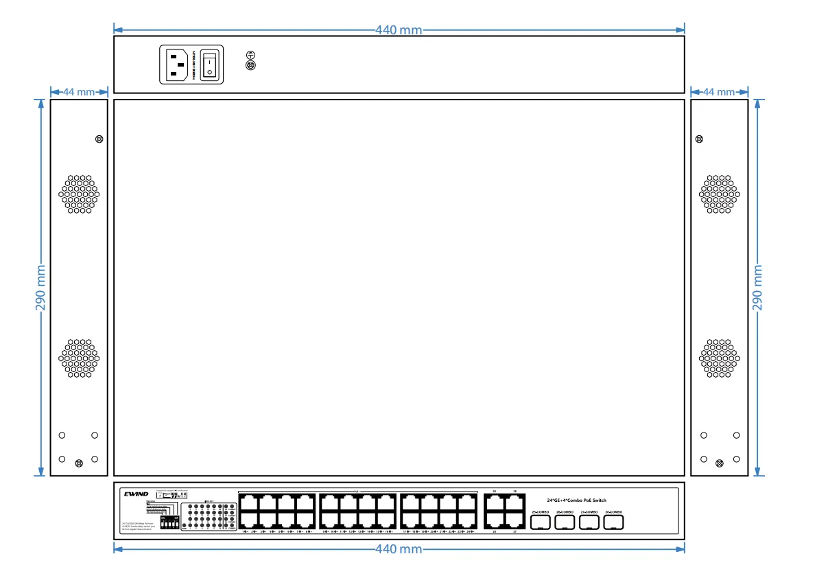 EW-S1932CGU-AP dimensions diagram