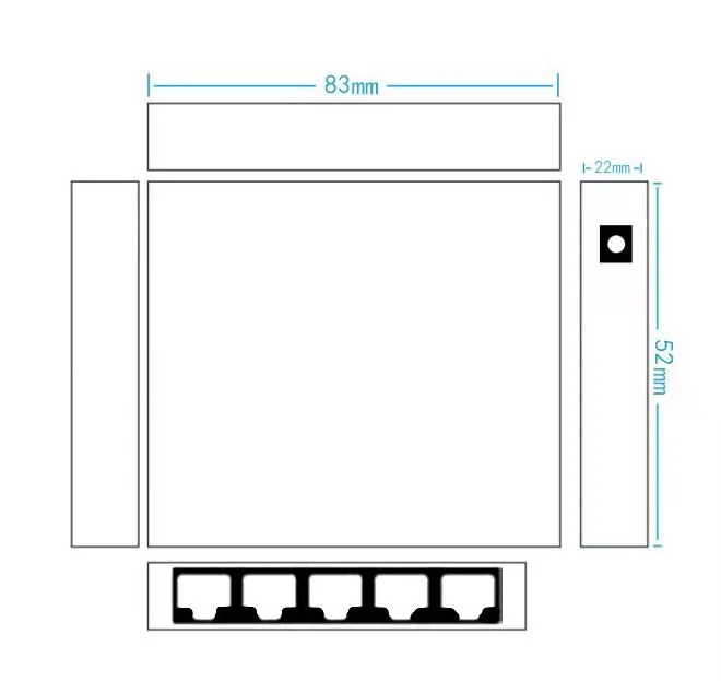 EW-S1505 dimensions diagram