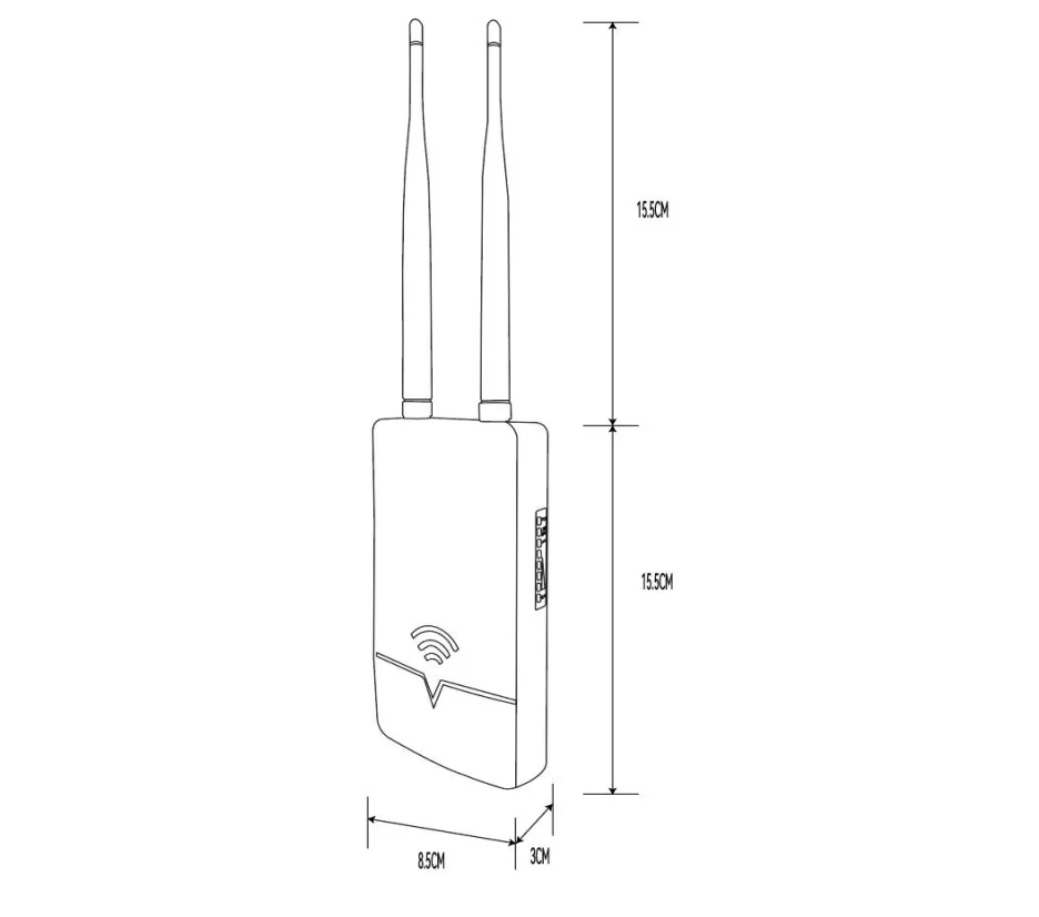 EW-API205 dimensions drawing