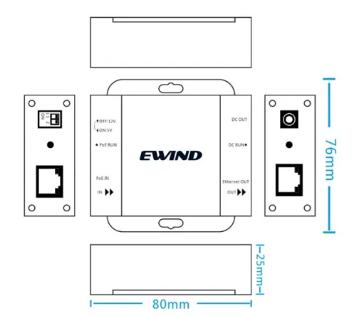 EW-PD111G-AF dimensions diagram