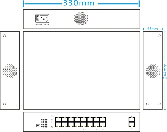 EW-S1918CG-AP dimensions diagram