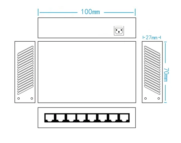 EW-S1508CF dimensions diagram