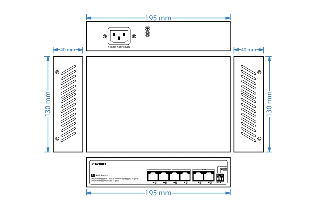 EW-S1706CFU-AP dimensions diagram