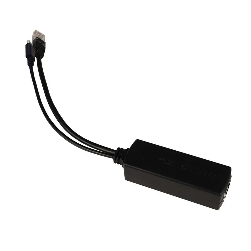 10/100M PoE Splitter Cable with USB Type-C Output