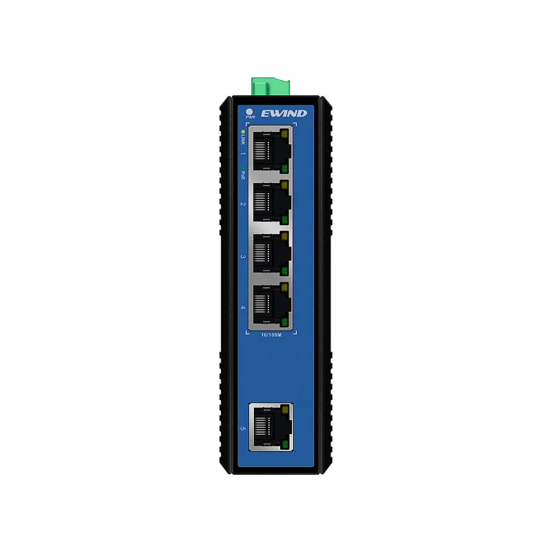 5-Port 10/100M Industrial PoE Switch