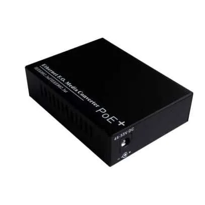 Single-Port Gigabit PoE Media Converter