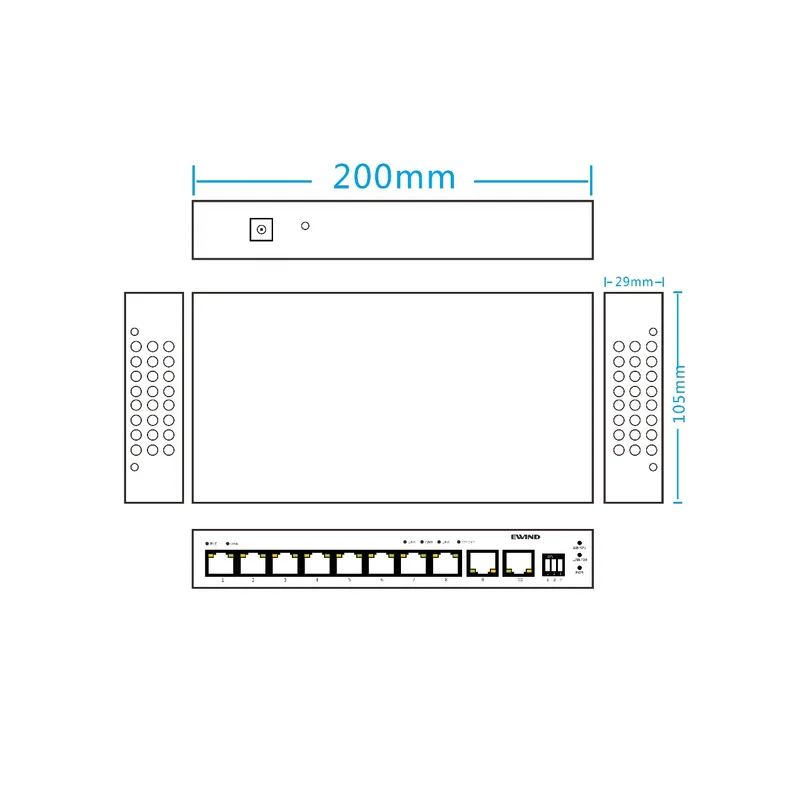 EW-S1910CG-DP dimensions diagram