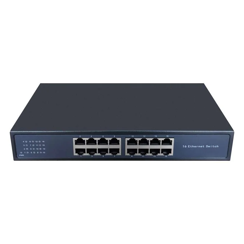 16-Port Fast Ethernet Unmanaged Switch