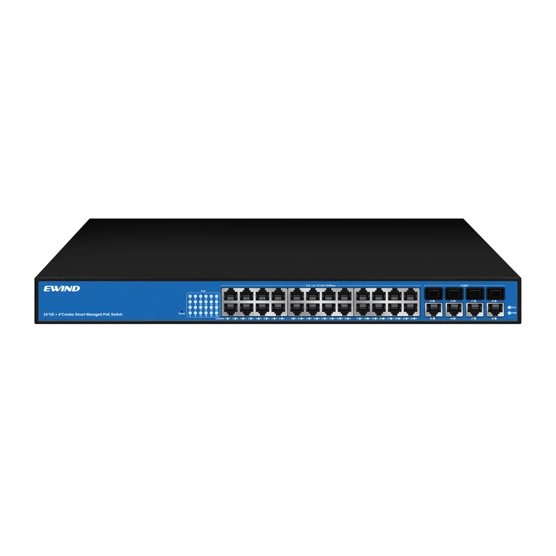 24-Port Gigabit Smart Managed PoE Switch