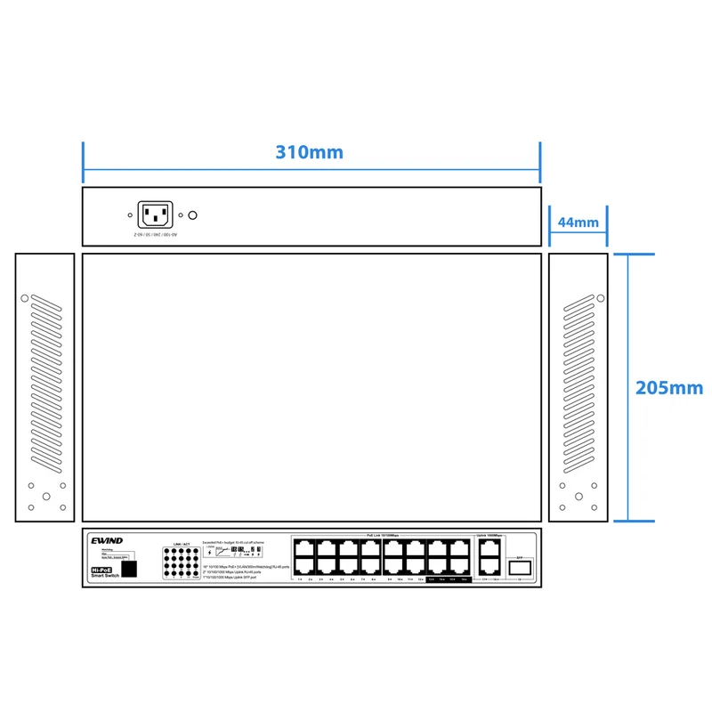 EW-S1819CF-AP dimensions drawing