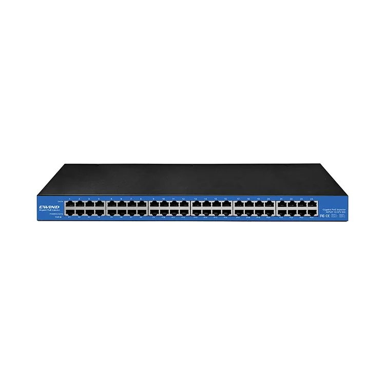 24-Port Gigabit DC PoE Injector