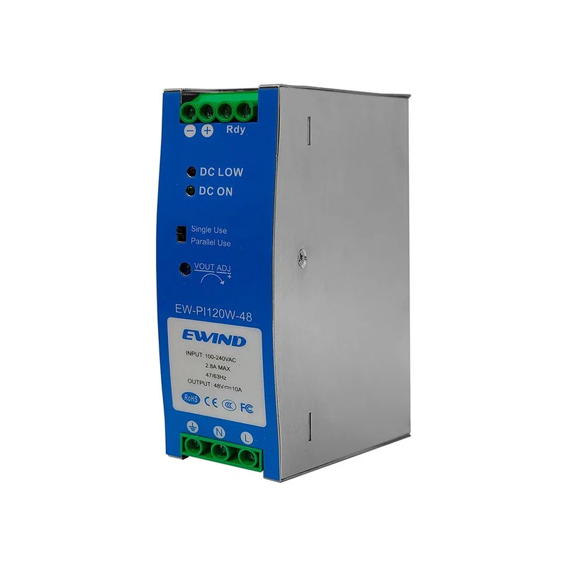 120W 48V DIN-Rail Industrial Power Supply