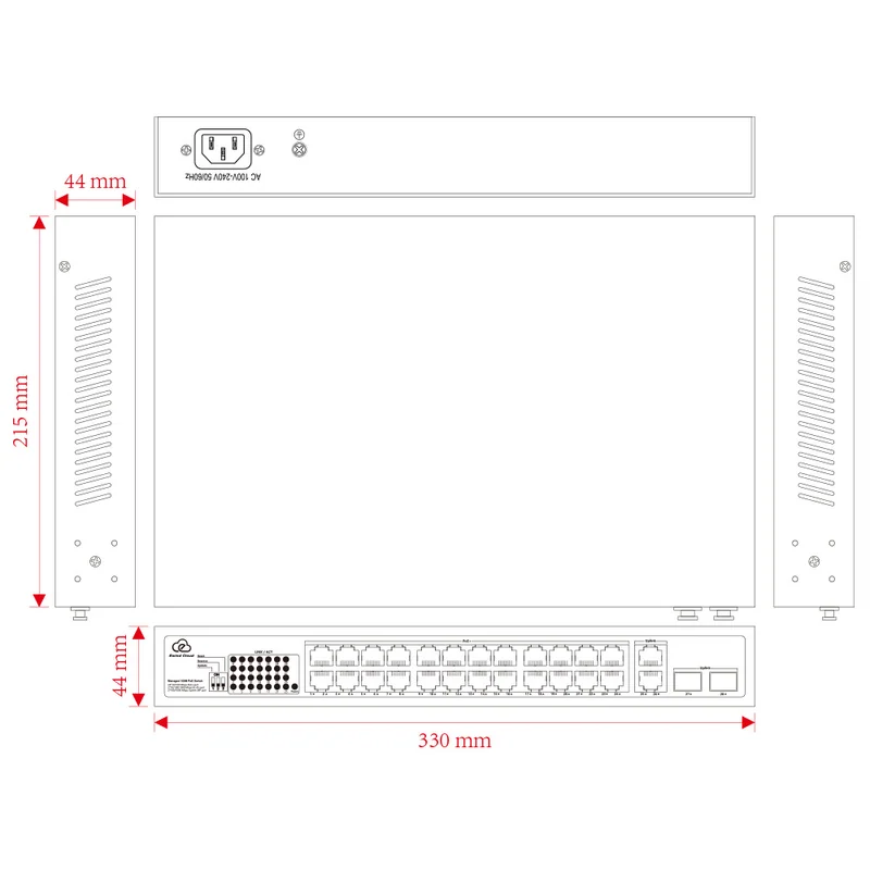 EW-ES2028CF-AP dimensions diagram