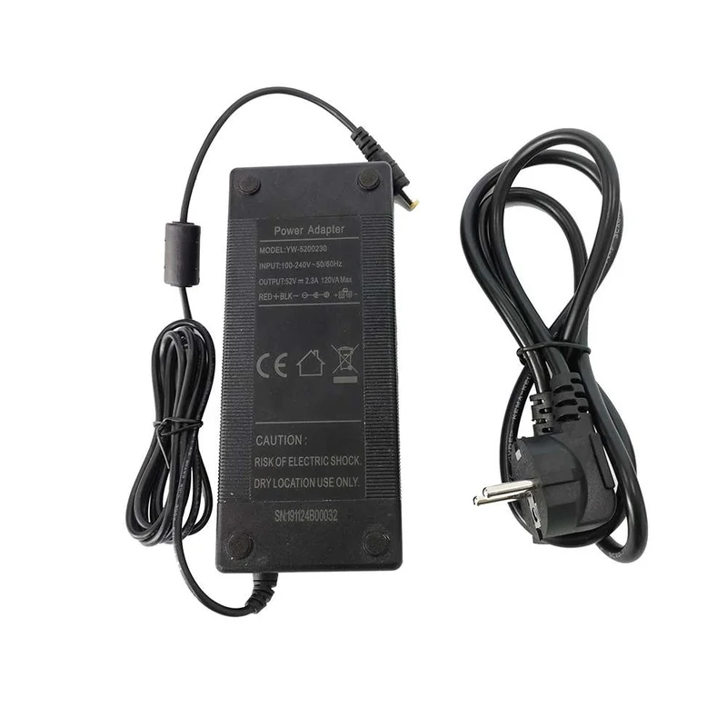 120W 52VDC Power Adapter for PoE Switches