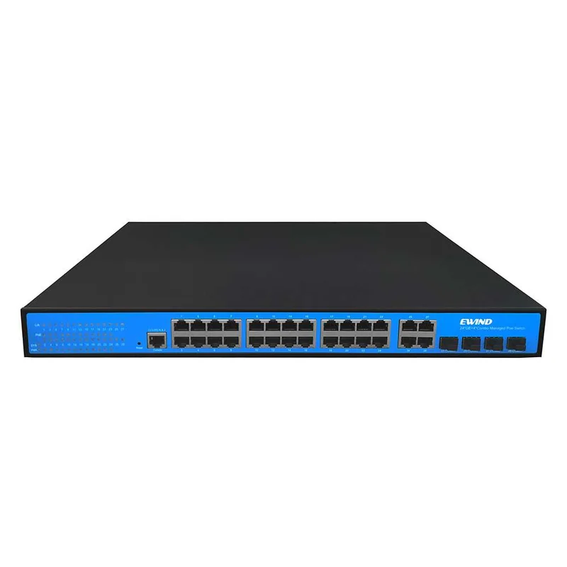 28-Port Gigabit L2+ Managed Switch with 4 Combo Ports
