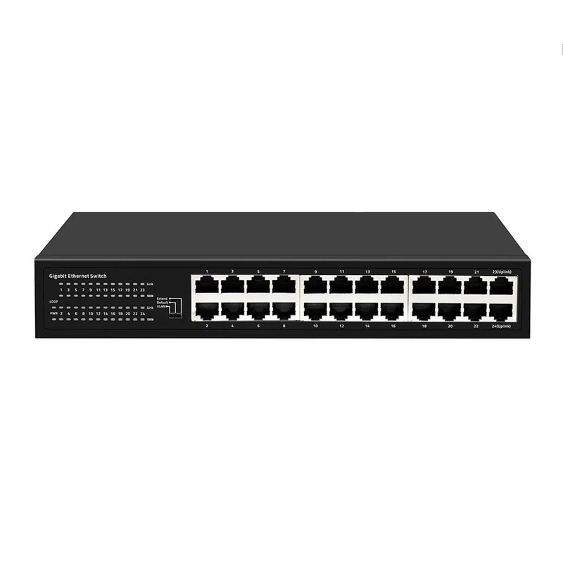24-Port Fast Ethernet Unmanaged Switch