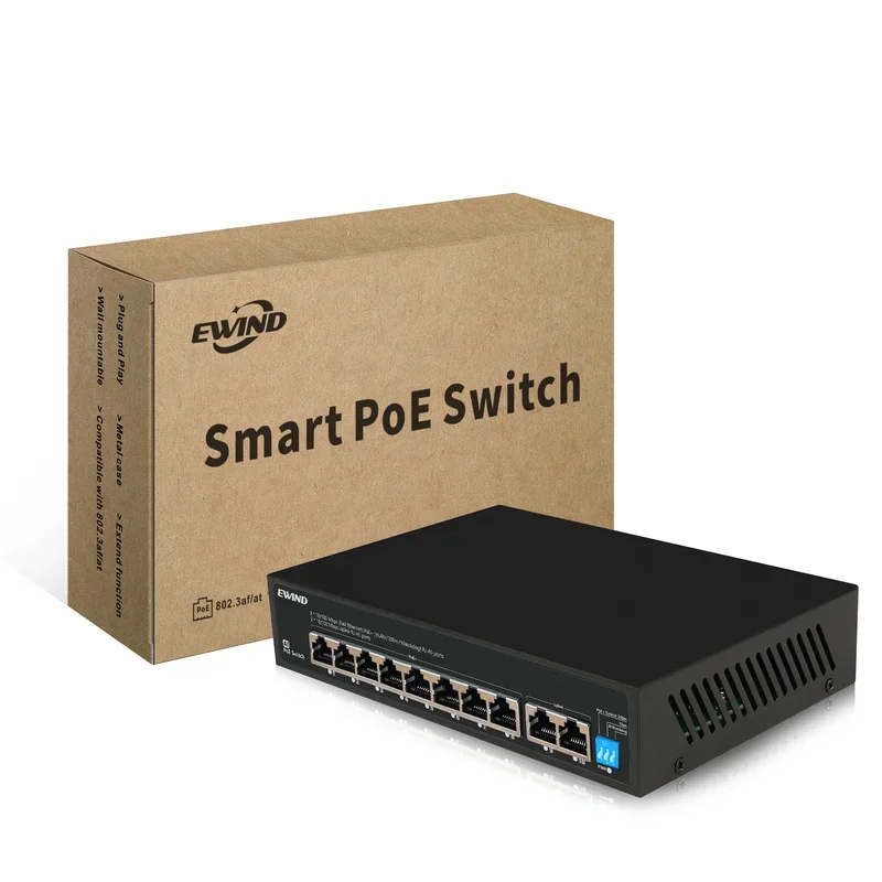 EWIND kraft packaging and Ethernet switch