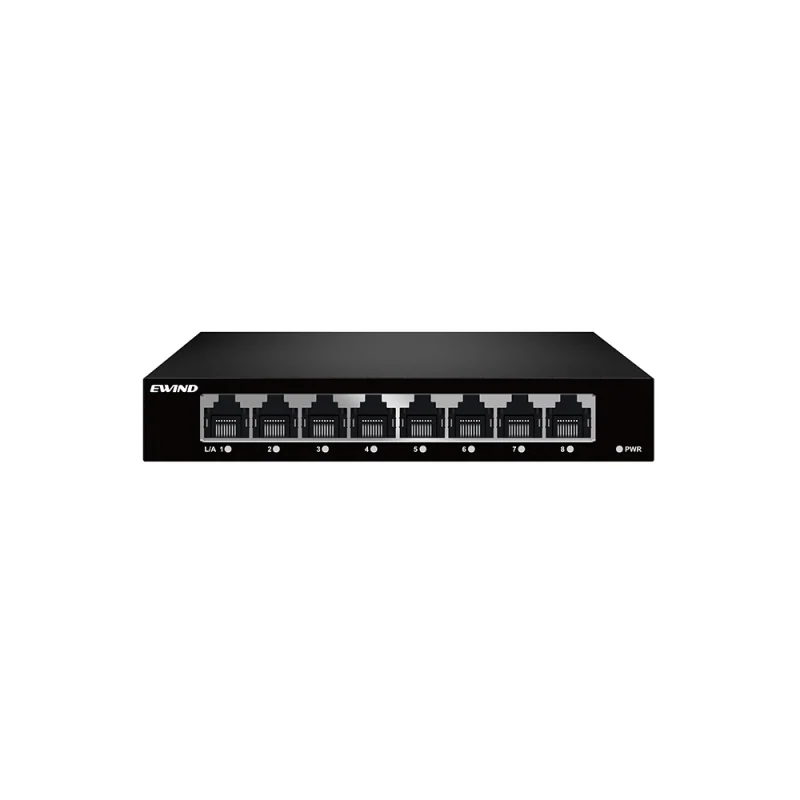 8-Port Gigabit Unmanaged Switch with Metal Case