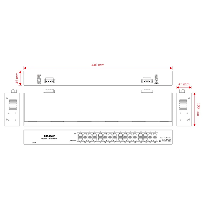 EW-PSE316CG dimensions diagram