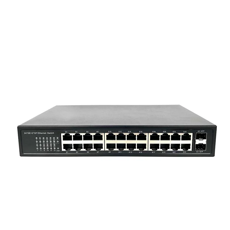 26-Port Gigabit Ethernet Switch with Dual SFP