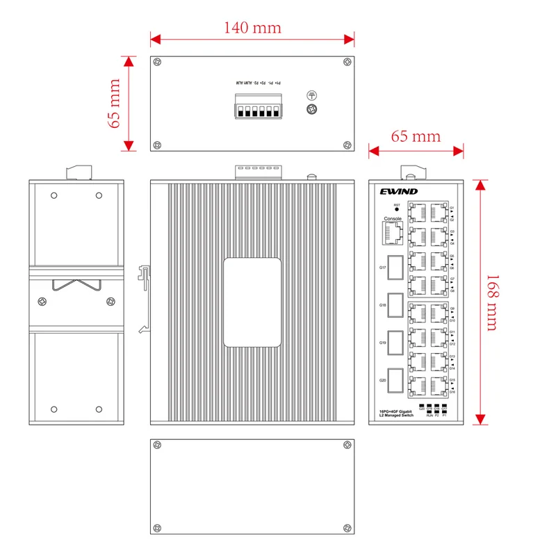 EW-IS3620M dimensions diagram