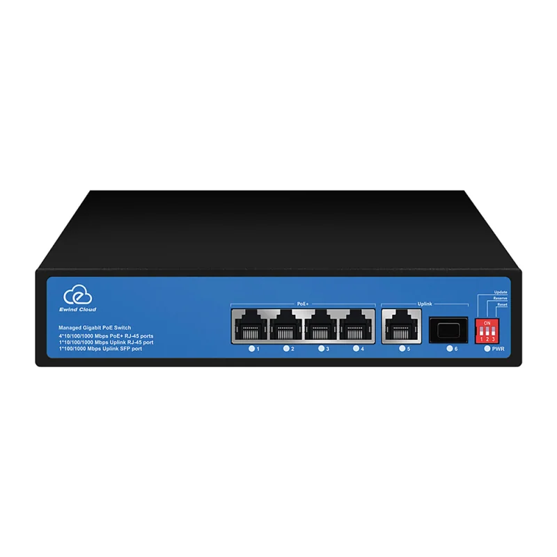 4-Port Gigabit Cloud Smart PoE Switch