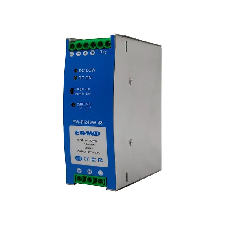 240W 48V DIN-Rail Industrial Power Supply